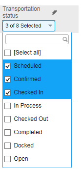 Using multi-selection drop-down lists